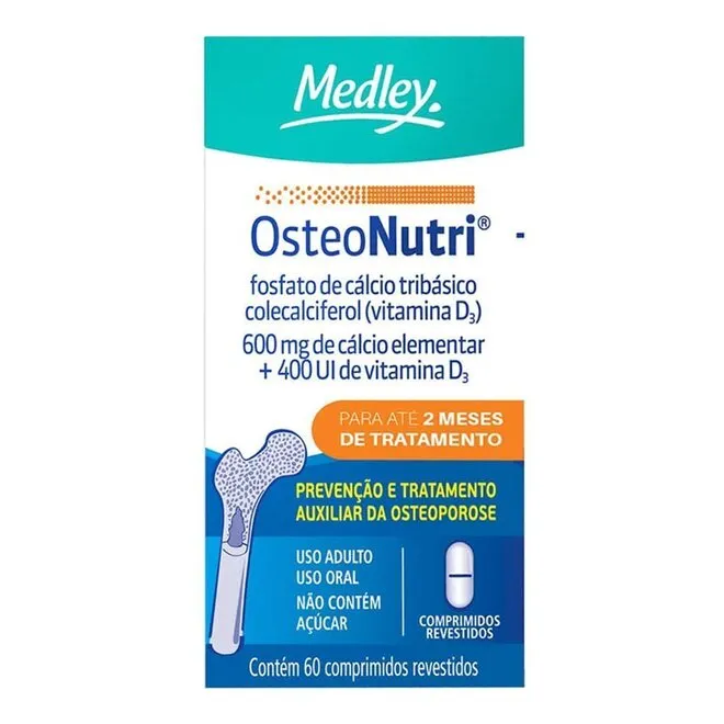 OSTEONUTRI 600MG/400UI 60CP (ASP)