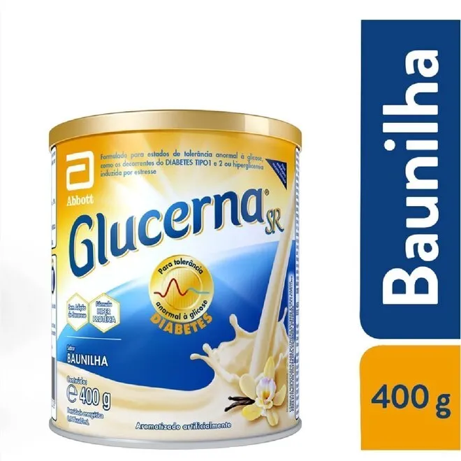 GLUCERNA SR BAUNILHA C/400G(PBM)(ABT)