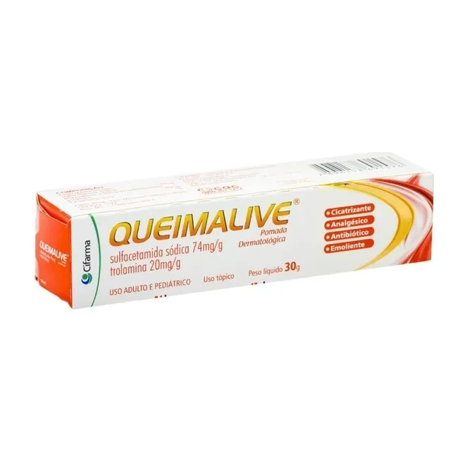 QUEIMALIVE POMADA 30G (CFS)