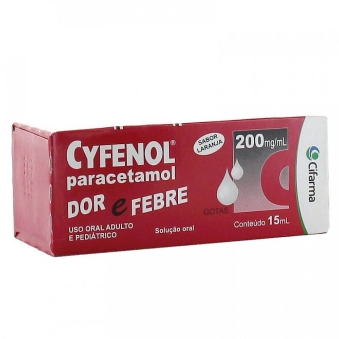 Cyfenol Baby 200mg/mL 15ml - CIFARMA