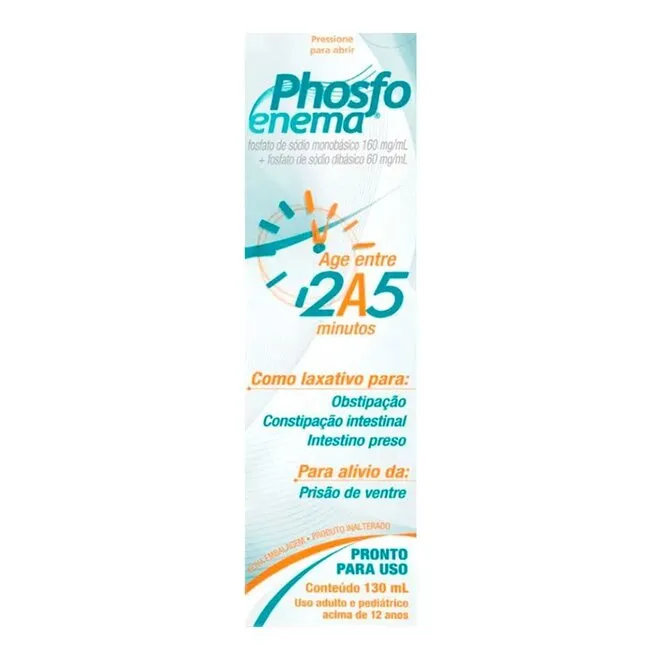 Phosfoenema Solução 130ml - SUPERA