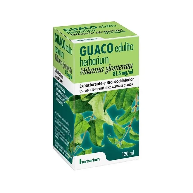 Guaco Edulito Xarope 120ml - HERBARIUM