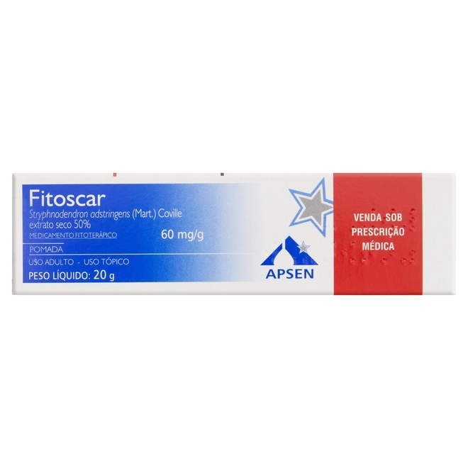 Fitoscar 60mg Apsen Pomada 20g - APSEN