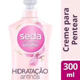 Creme de Pentear Seda Recarga Natural Hidratação Antinós 300ml