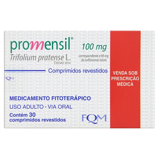 Promensil Trifolium Pratense L 100mg 30 comprimidos - FQM