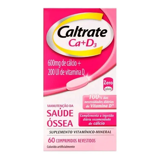 Caltrate Ca+D3 600mg+200UI 60 Comprimidos - HALEON PFIZER