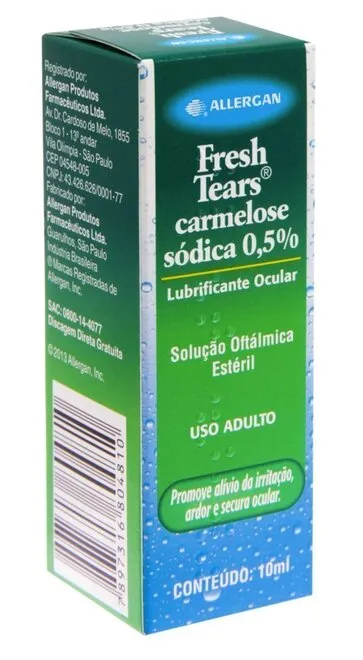 Colírio Lubrificante Ocular Fresh Tears Allergan 10Ml