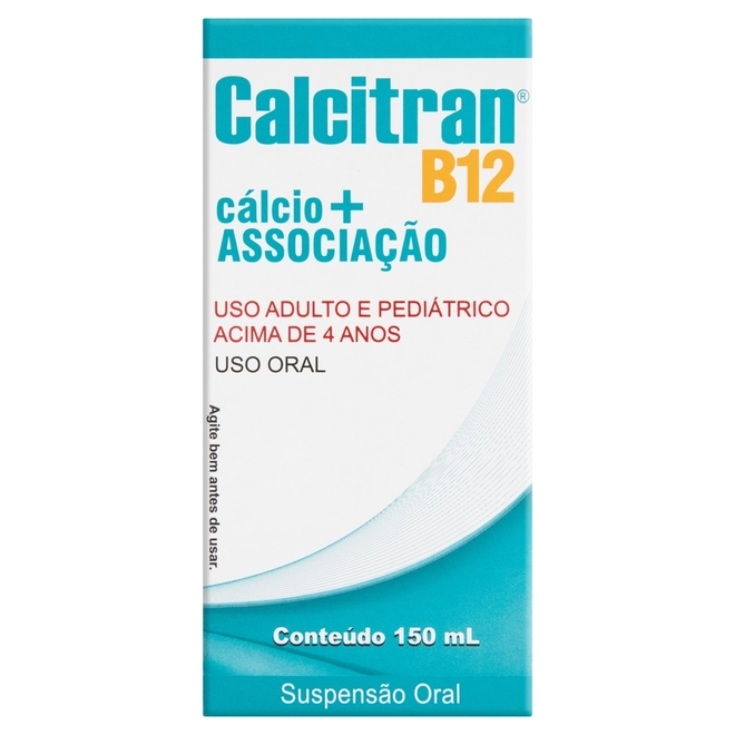 Calcitran B12 Solução Oral Com 150ml