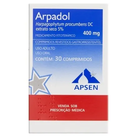 Arpadol 400Mg Apsen Caixa Com 30 Comprimidos
