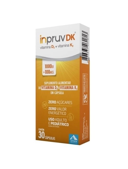 Inpruv D K 50.000Ui + 100Mcg Com 4 Comprimidos