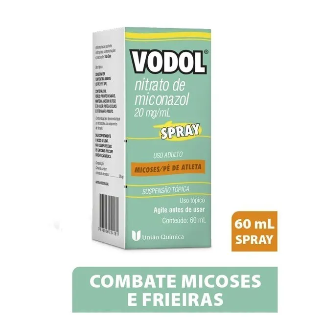 Vodol União Química Spray Com 60Ml