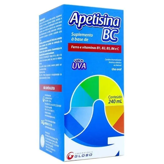 Apetisina Bc Uva Com 240ml