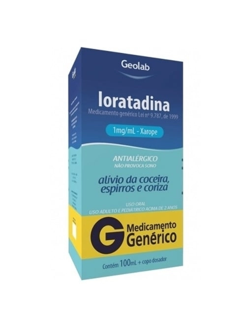 LORATADINA 1MG/ML XAROPE 100ML