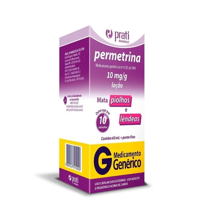 PERMETRINA LOC 10MG/G 60ML (PDG)