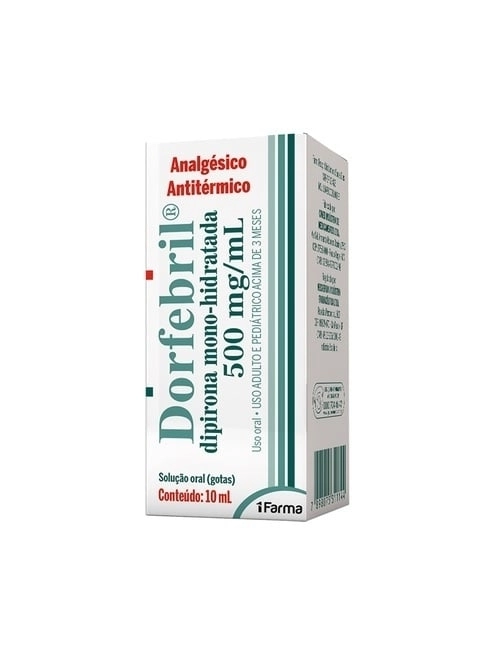 Dorfebril 500mg/ml 10ml - CIMED