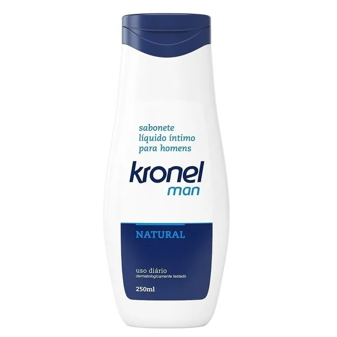 Kronel Man Natural Sabonete Liquido 250Ml