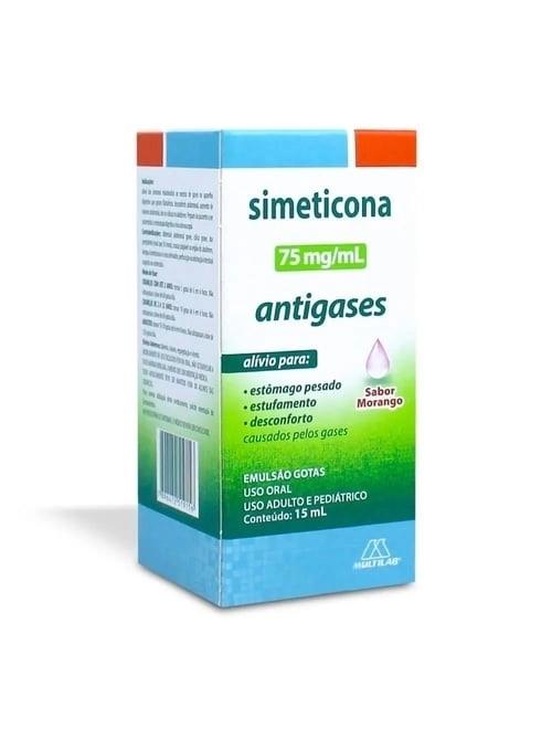 Simeticona Gotas 75Mg/Ml Multilab Com 15Ml