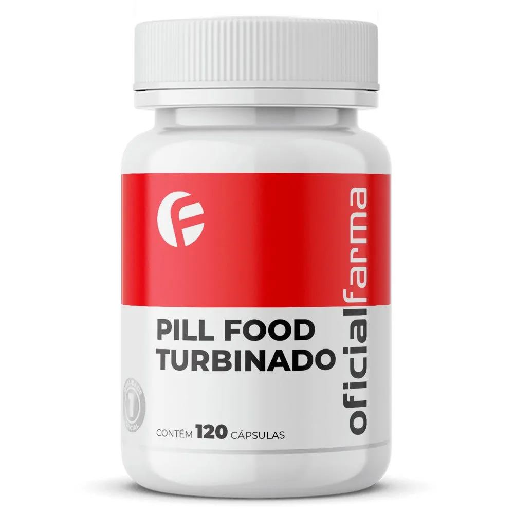 Pill Food Turbinado 120 Cápsulas