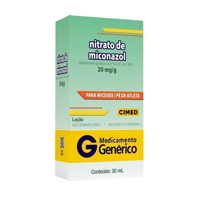 Nitrato De Miconazol Loção 30ml