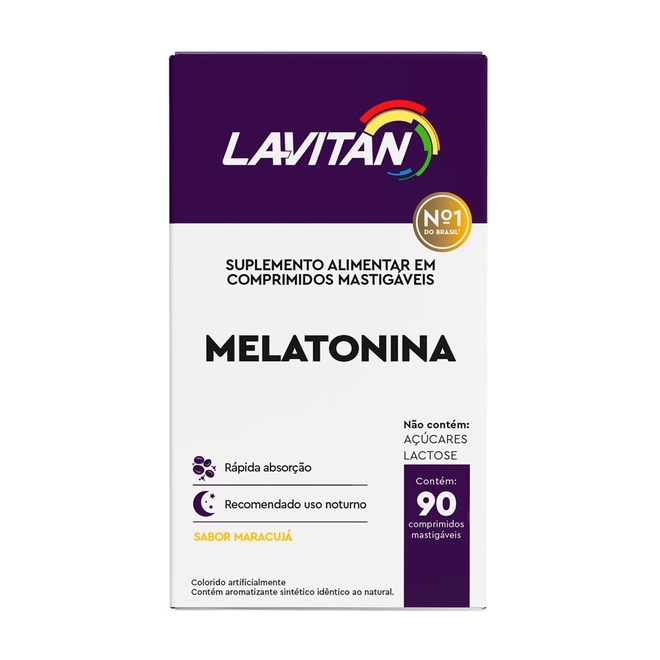 Lavitan Melatonina Maracuja 90 Comprimidos - CIMED