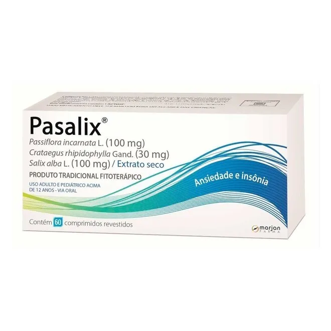 Pasalix 100mg 60 comprimidos - MARJAN