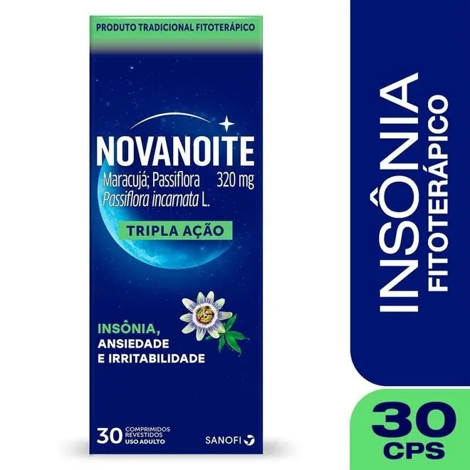 Passiflora 320Mg Novanoite 30 Comprimidos
