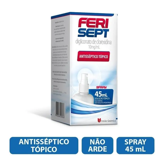 Ferisept 10mg/ml Solução Spray 45ml - UNIAO QUIMICA