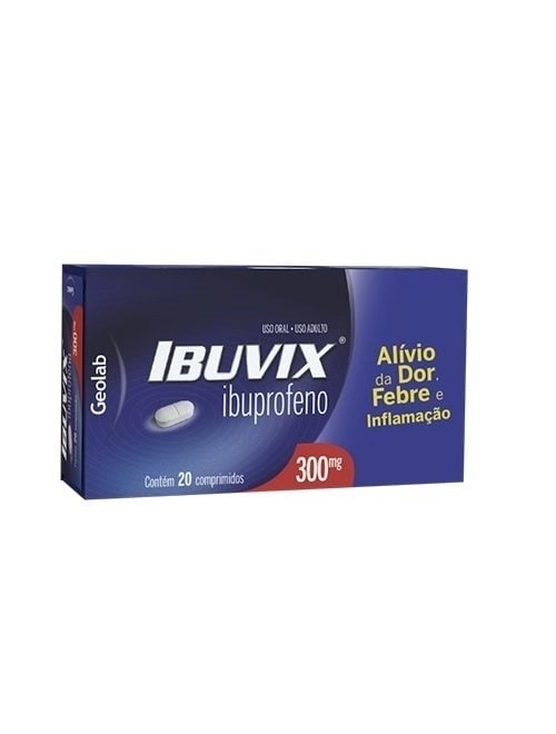 Ibuvix 300MG Com 20 Comprimidos