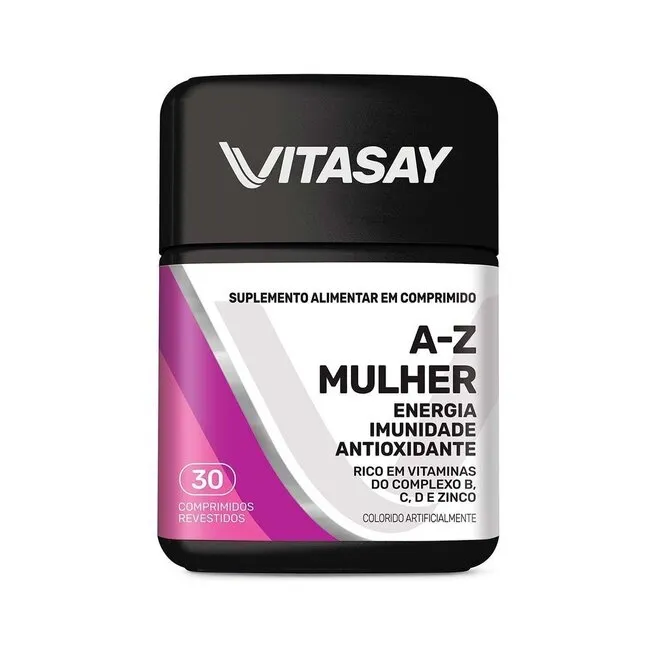 Vitamina A-Z Mulher Vitasay 30 Comprimidos