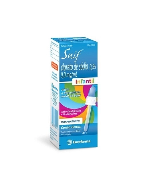 Snif Jet 0,9% Spray Nasal Eurofarma 100Ml