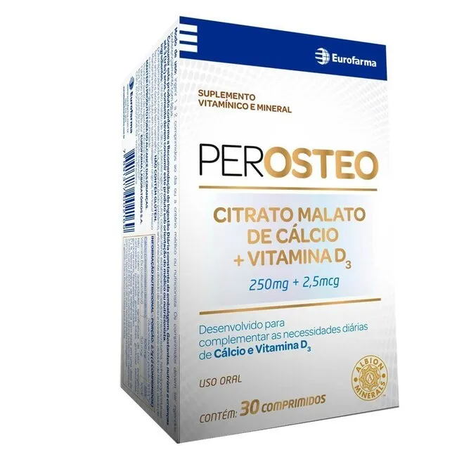Perosteo Eurofarma Caixa 30 Comprimidos