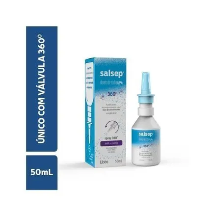 Salsep 360 Solução Nasal Libbs Spray 50Ml