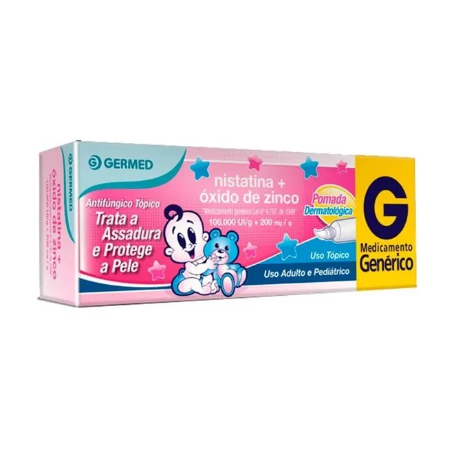 NISTATINA+ZINCO OXIDO POM 60G