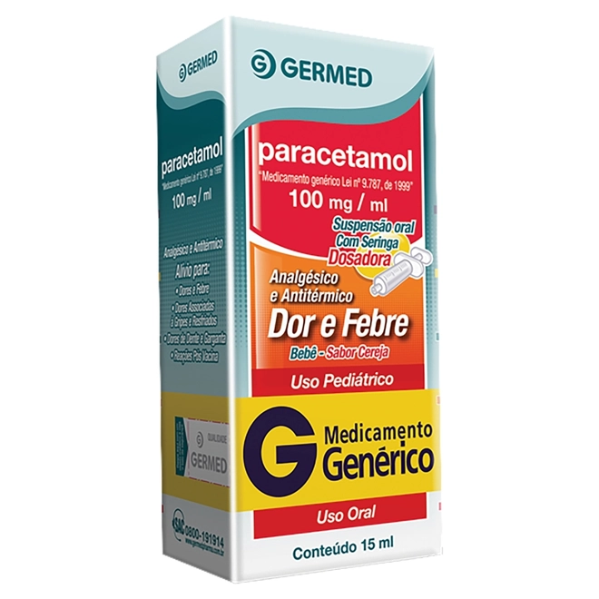 PARACETAMOL 100MG/ML GTS 15ML (GMG)