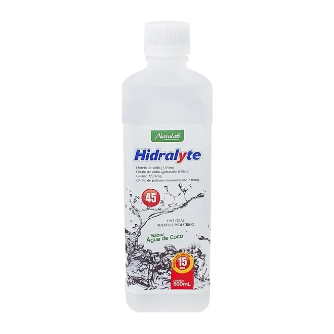 Hidralyte 45 Água de Coco 500ml - AIRELA