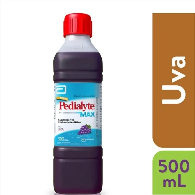 PEDIALYTE 60 ZINCO UVA 500ML (ABT)