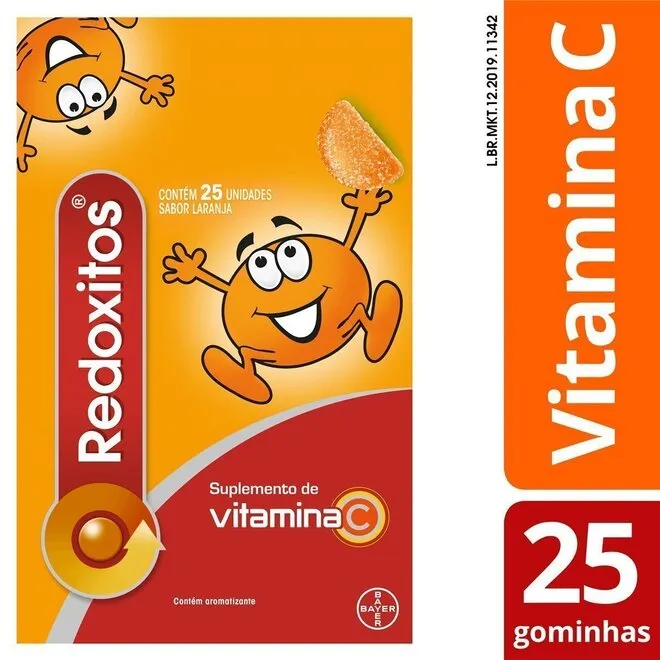Redoxitos vitamina C infantil 25 gomas - BAYER