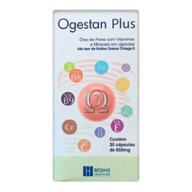 Ogestan Plus 30 Capsulas - BESINS