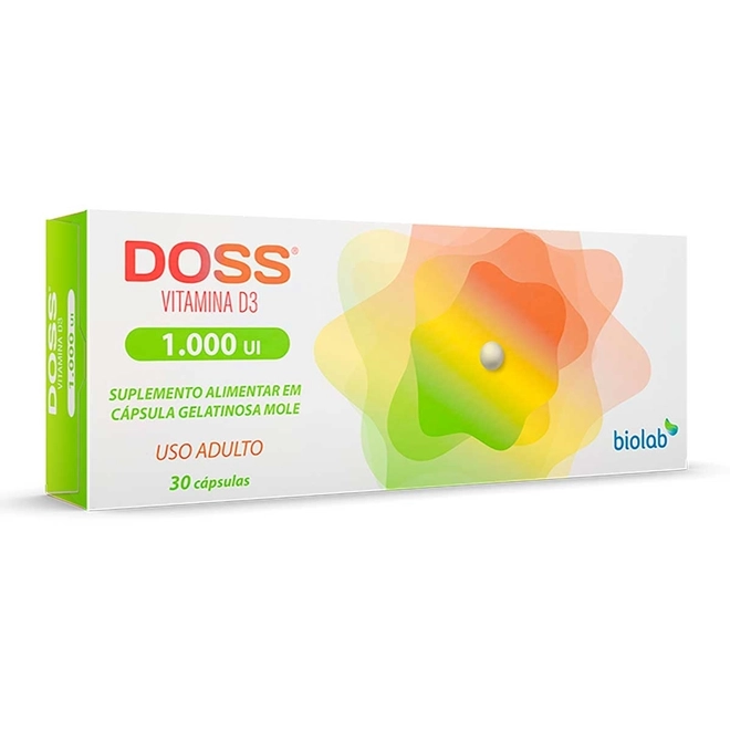 DOSS 1000UI 30 CAPSULAS
