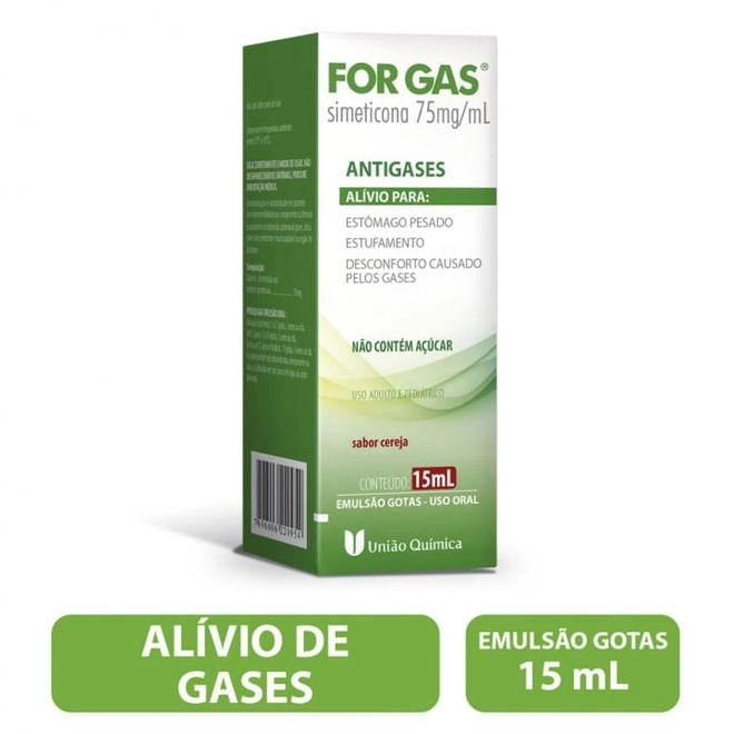 FOR GAS 75MG/ML C/15ML (UQF)
