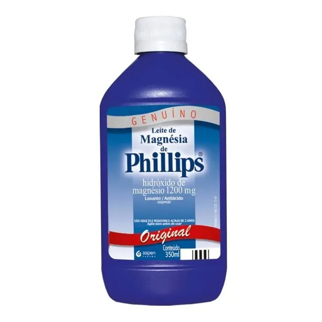 Leite De Magnésia Original Phillips 350Ml