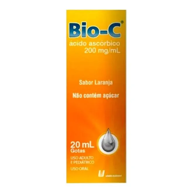 Vitamina C Bio-C 200mg/ml Gotas com 20ml