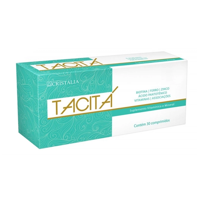 Tacitá Cristália 30 Comprimidos