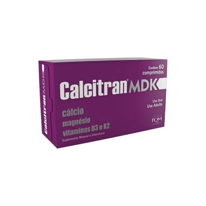 Calcitran Mdk Fqm 60 Comprimidos