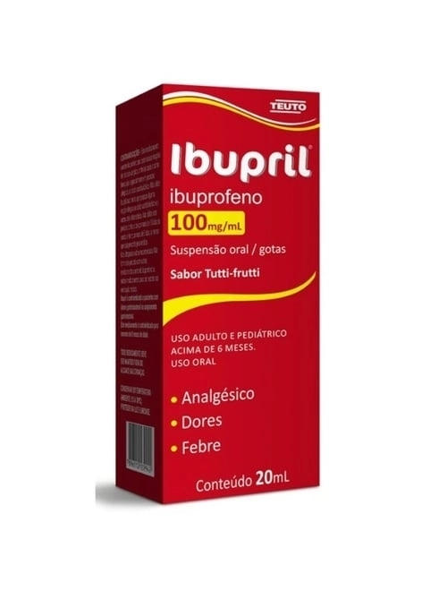 Ibupril 100Mg Gotas Teuto Com 20Ml