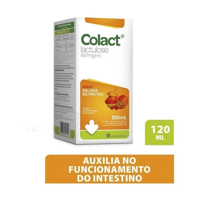 Colact 667Mg Xarope Sabor Salada De Frutas 120Ml