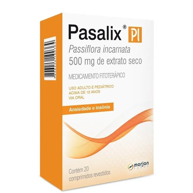Pasalix PI 500mg 20 Comprimidos - MARJAN