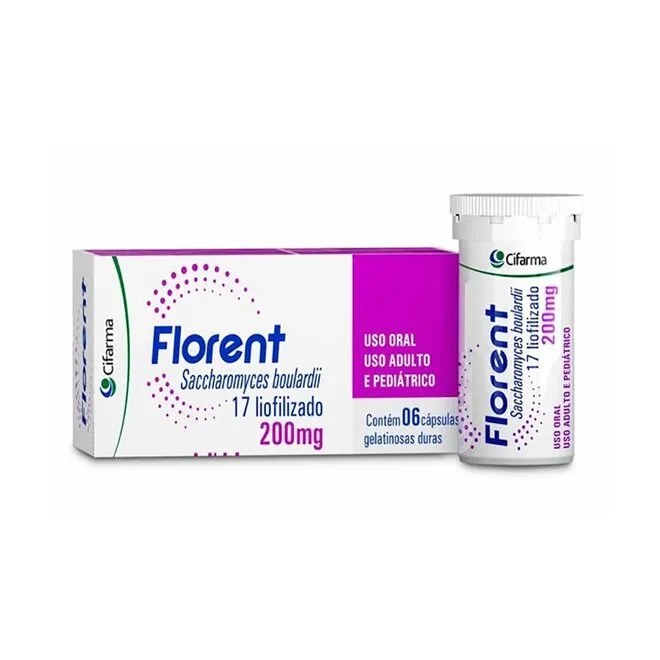 Florent 200MG Com 6 Cápsulas
