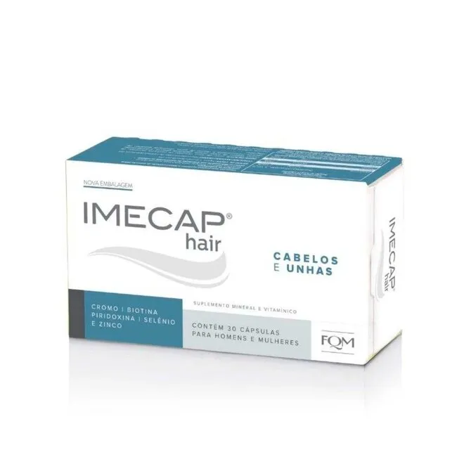 Imecap Hair Com 30 Cápsulas