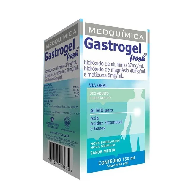 Gastrogel Fresh Menta Com 150ml